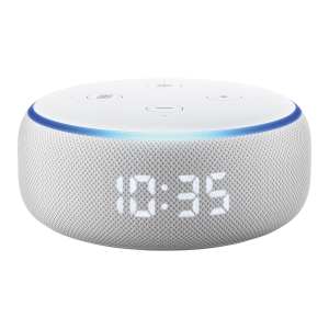 Echo Dot With Clock - Sandstone