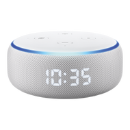 Echo Dot With Clock - Sandstone