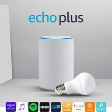 Load image into Gallery viewer, Echo Plus  White &amp; Screw Bulb
